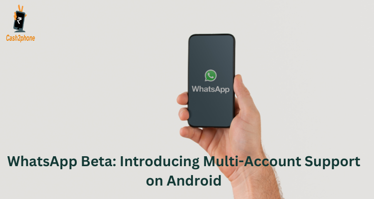 whats app multi account option i beta update