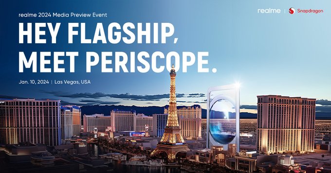 January 10th, Las Vegas: Realme Uncorks Innovation at “2024 Media Preview Event”